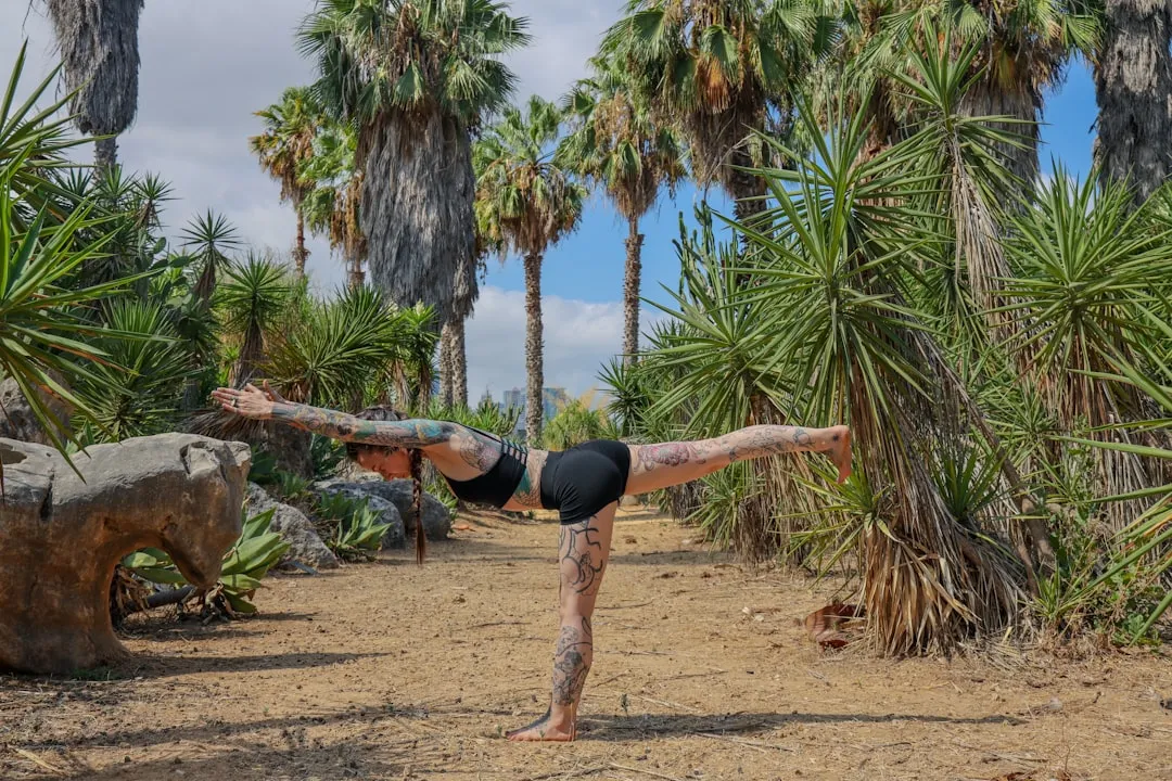 Photo Stretching routine
