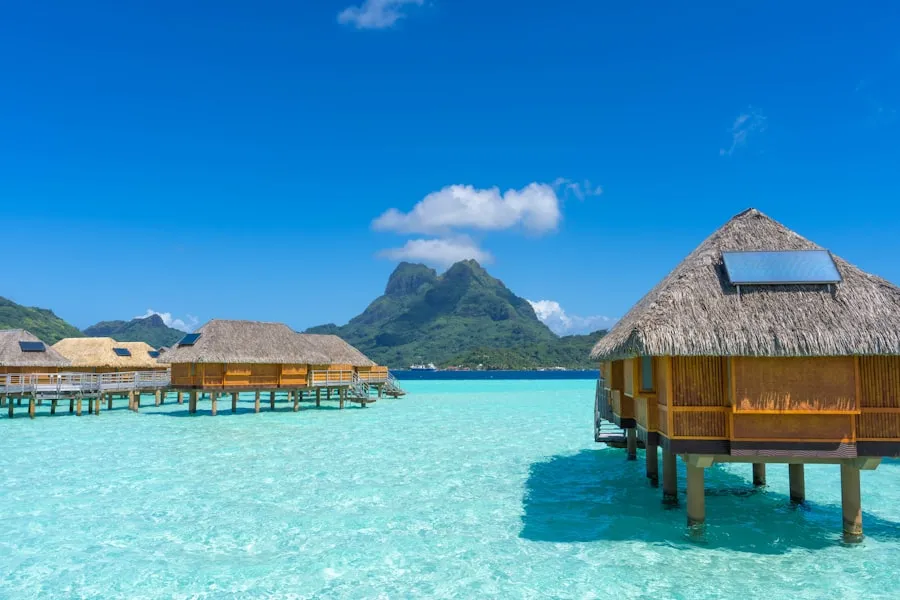 Photo choose vacation destination