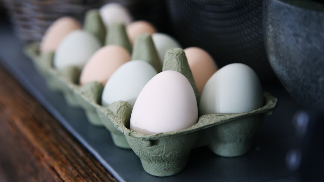 Photo cooking eggs
