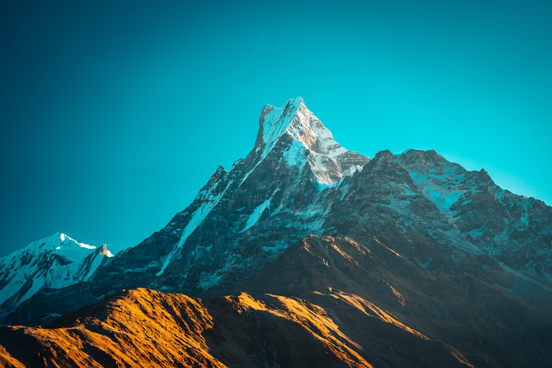 Photo mountain tourism