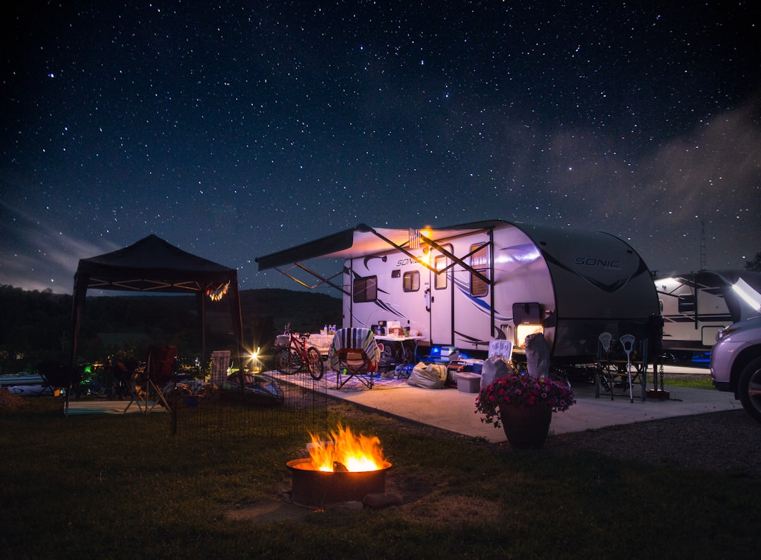 Photo camping and glamping