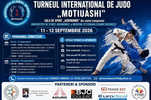 Aproximativ 800 de tineri judoka din patru tari la turneul i — Delta Tulcea