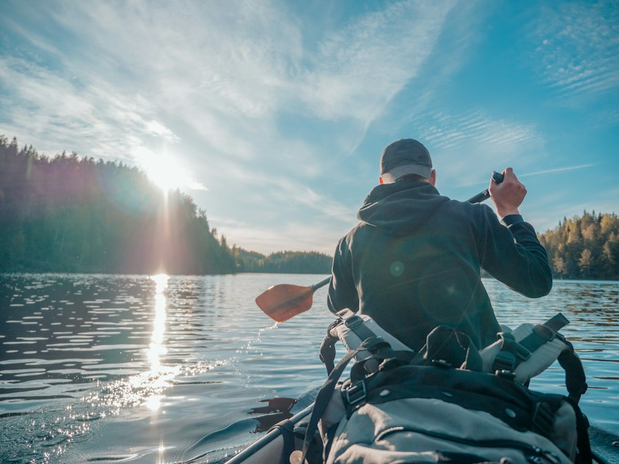 kayak or canoe equipment