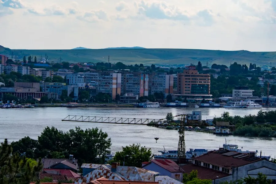 Tulcea history cityscape Romania