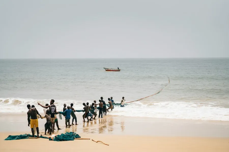 Photo fishermen traditions cultural practices